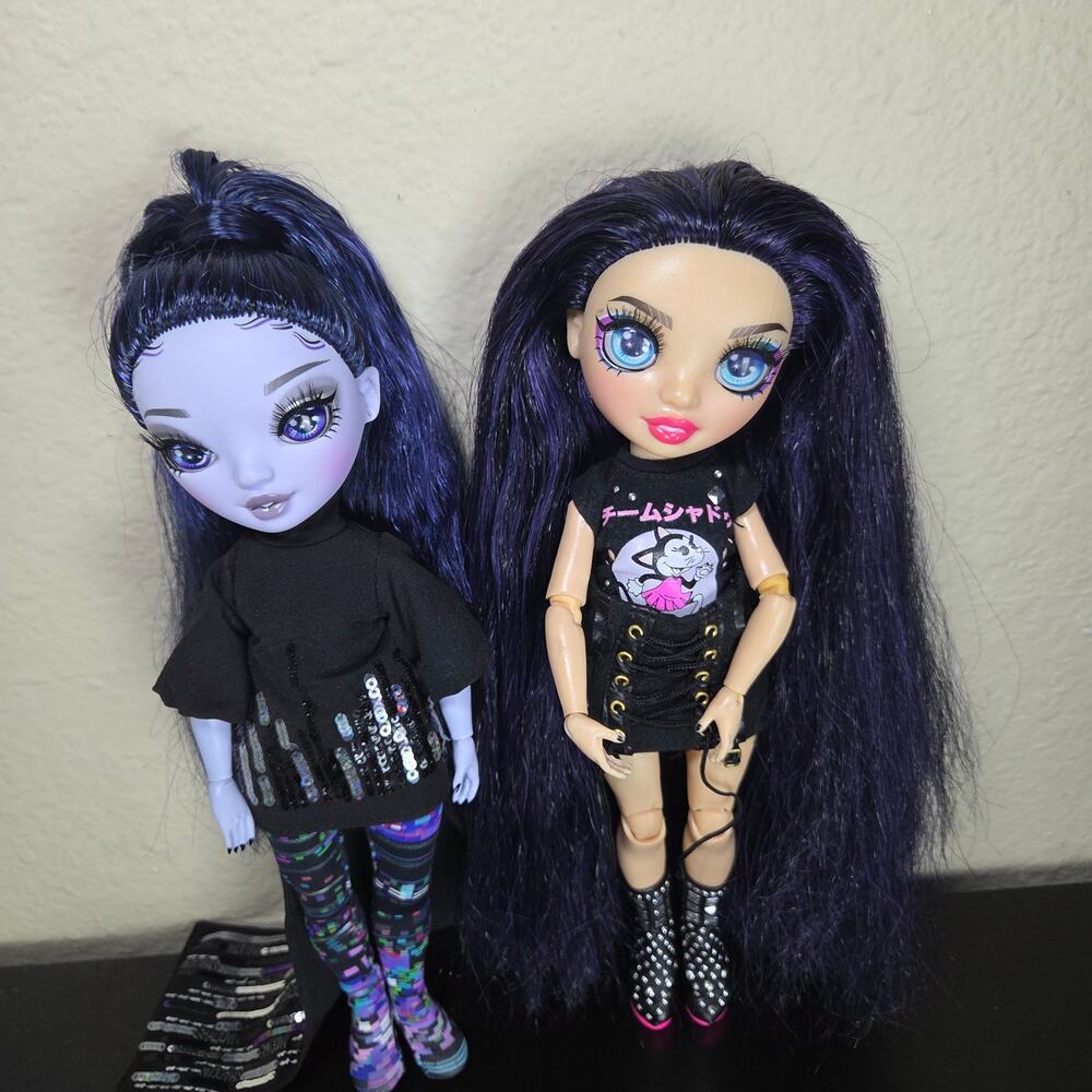 Rainbow High Shadow High Reina "Glitch" Crowne & Ainsley Slater Dolls